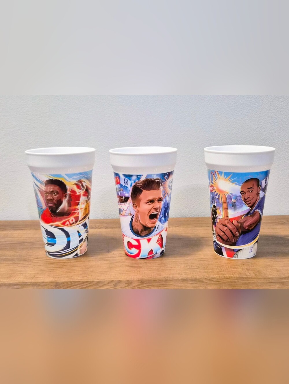 Set of 3 McDonald's Collectible Fifa 2026 Cups